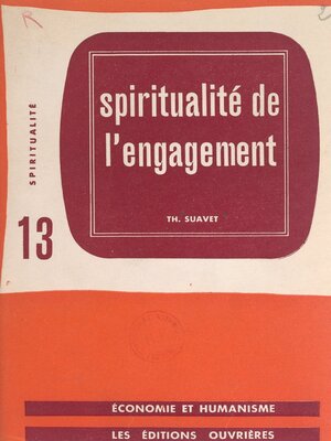 cover image of Spiritualité de l'engagement